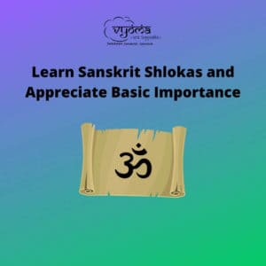 Learn Sanskrit Shlokas